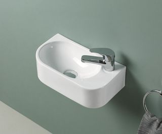 Раковина Gid N9274L 61129L подвесная белая 40x21.5x12